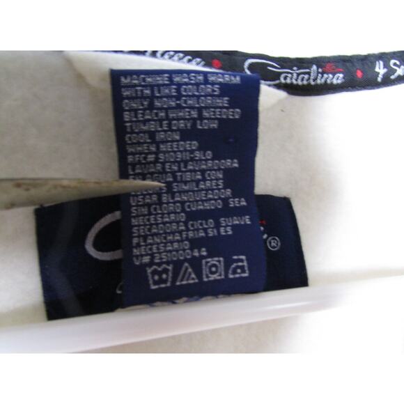 Catalina Woman 4 Season Fleece Full Zip Jacket Drawstring Waist Size 1X 16w/18w - Picture 10 of 10